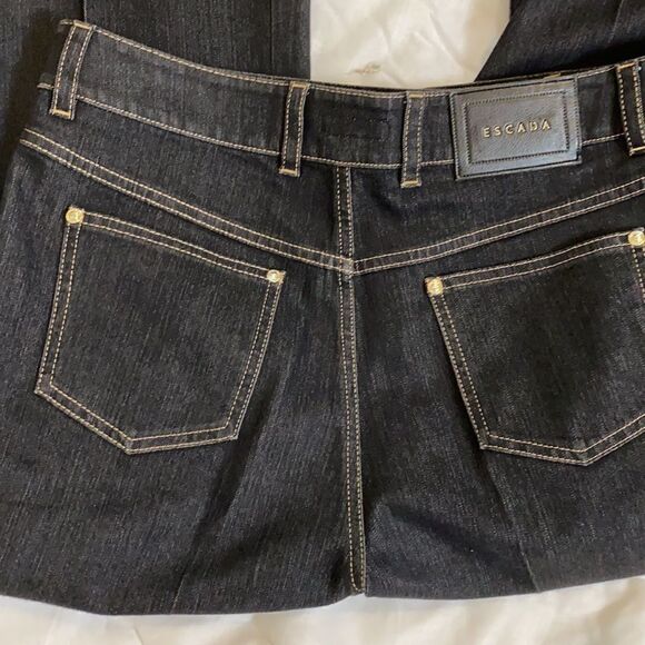 Escada Jeans  Size 38 Flare Bell Bottom Jeans - Picture 4 of 7